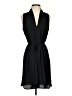 Bar III 100% Polyester Solid Black Casual Dress Size S - photo 1
