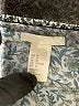 H&M 100% Polyester Blue Short Sleeve Top Size M - photo 7
