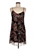 Traffic People 100% Polyester Floral Black Cocktail Dress Size M - photo 1