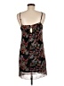 Traffic People 100% Polyester Floral Black Cocktail Dress Size M - photo 2