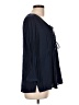 Pale Sky 100% Rayon Blue 3/4 Sleeve Blouse Size L - photo 4