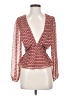 Unbranded Red 3/4 Sleeve Blouse Size XS (estimated) - photo 1