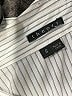 Theory Stripes Ivory Long Sleeve Button-Down Shirt Size S - photo 7