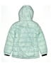 Justice 100% Polyester Teal Blue Snow Jacket Size 8 - photo 2