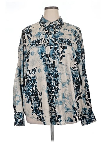 Express Long Sleeve Blouse (view 1)