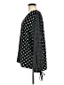 Suzanne Betro 100% Polyester Polka Dots Black Long Sleeve Blouse Size M - photo 5