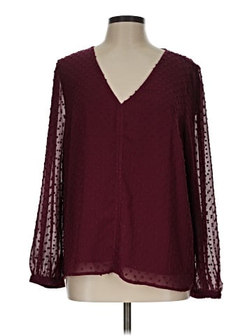 J.Crew Factory Store Long Sleeve Blouse (view 1)