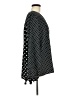 Suzanne Betro 100% Polyester Polka Dots Black Long Sleeve Blouse Size M - photo 4
