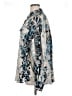 Express Print Blue Long Sleeve Blouse Size XL - photo 5