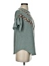 7th Roy Animal Print Teal Short Sleeve T-Shirt Size S - photo 4
