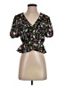 GB Black Short Sleeve Blouse Size S - photo 1