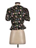 GB Black Short Sleeve Blouse Size S - photo 2