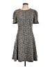 DKNY Tweed Gray Casual Dress Size 12 - photo 1