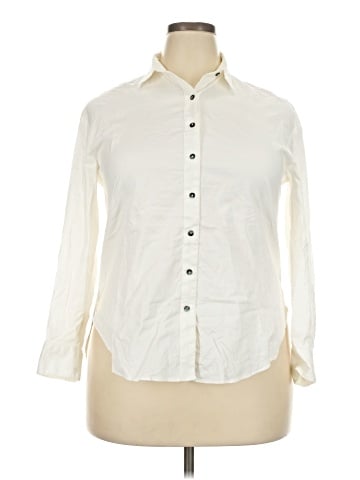Mother Oxford Long Sleeve Button-Down Shirt (view 1)