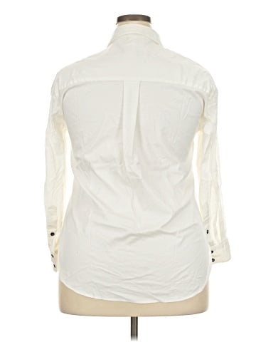 Mother Oxford Long Sleeve Button-Down Shirt (view 2)