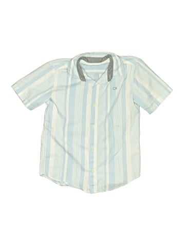 CALVIN KLEIN JEANS Short Sleeve Button-Down Shirt (view 1)