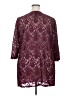 Catherines Burgundy Kimono Size 22 - photo 2