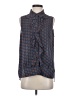 CAbi 100% Polyester Blue Sleeveless Blouse Size S - photo 1