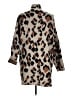 Knox Rose Animal Print Brown Poncho Size M - photo 2