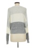 Garage Color Block Gray Pullover Sweater Size M - photo 2