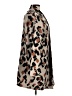 Knox Rose Animal Print Brown Poncho Size M - photo 4