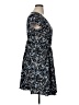 Torrid Paisley Blue Casual Dress Size 1X Plus (1) - photo 4