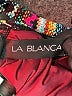 La Blanca Print Pink Swimsuit Top Size 8 - photo 3