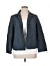 Talbots 100% Linen Solid Blue Blazer Size 16 - photo 1