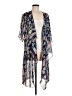 Lularoe 100% Polyester Blue Kimono Size M - photo 1