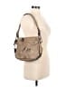 B Makowsky 100% Leather Gray Leather Shoulder Bag One size - photo 2