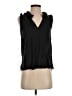 J.Crew 100% Cotton Black Sleeveless Blouse Size 2 - photo 1