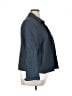 Talbots 100% Linen Solid Blue Blazer Size 16 - photo 4