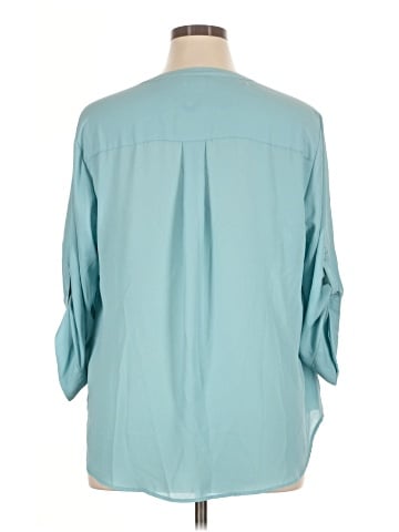 Torrid 3/4 Sleeve Blouse (view 2)