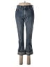 NYDJ Chevron-herringbone Blue Jeans Size 2 - photo 1