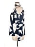 Unbranded 100% Polyester Blue Long Sleeve Blouse Size XL - photo 5
