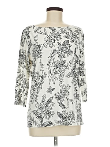 Ann Taylor Factory 3/4 Sleeve Blouse (view 1)