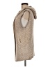 Love Tree 100% Polyester Ivory Faux Fur Vest Size M - photo 5