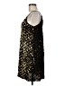Unbranded 100% Polyester Stars Gold Black Cocktail Dress Size M - photo 5