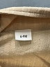 Unbranded 100% Polyester Solid Tan Short Sleeve Button-Down Shirt Size 6-9 mo - photo 3