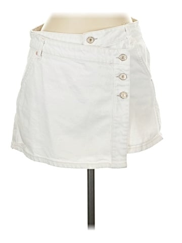 We the Free Denim Skirt (view 1)