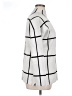 Max Studio Checkered-gingham White Turtleneck Sweater Size XL - photo 4
