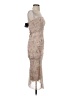 See You Monday Tan Cocktail Dress Size XS - photo 4