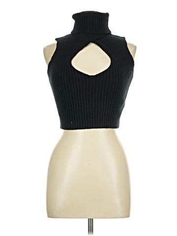 Beginning Boutique Sleeveless Turtleneck (view 1)