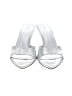 Zara Metallic Silver Sandals Size EU 40 - photo 2