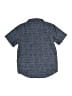 Eddie Bauer Tweed Blue Short Sleeve Button-Down Shirt Size 6 - photo 2
