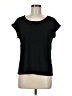 Rose + Olive Black Short Sleeve Top Size M - photo 1