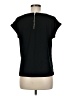 Rose + Olive Black Short Sleeve Top Size M - photo 2
