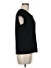 Rose + Olive Black Short Sleeve Top Size M - photo 4