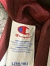 Champion 100% Polyester Solid Burgundy Athletic Shorts Size L 14/16 - photo 4