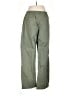 Gap Solid Green Casual Pants Size M (tall) - photo 2